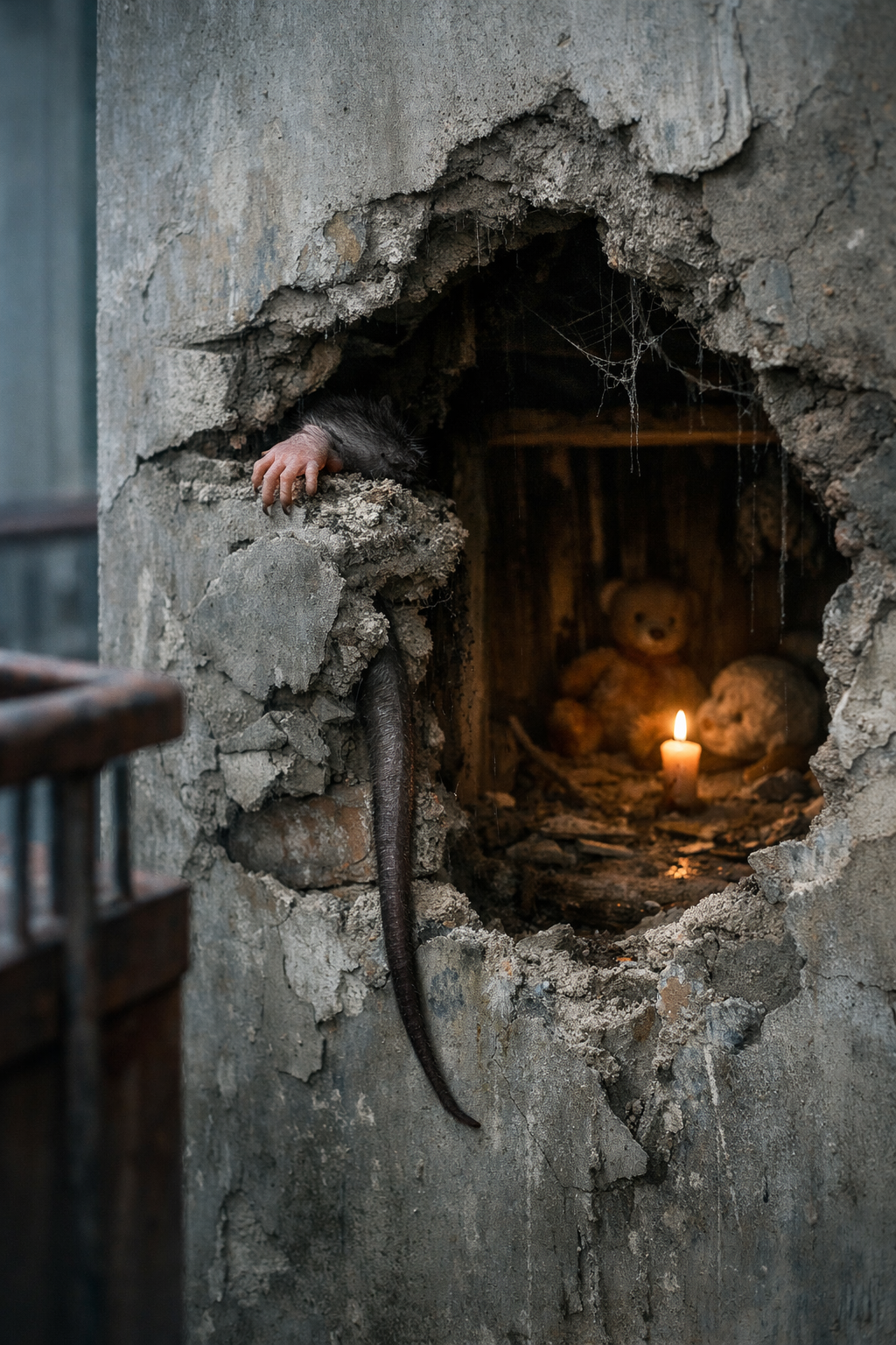 Оно ЖИЛО В МОЕЙ СТЕНЕ… Я ВЫШЛА НА БАЛКОН — И БОЛЬШЕ НЕ СМОГЛА СПАТЬ СПОКОЙНО