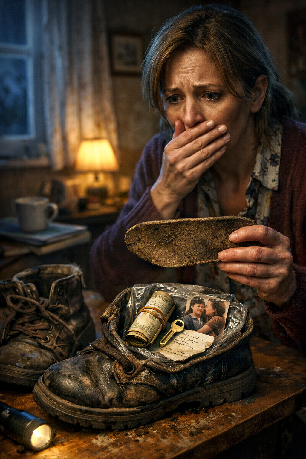 Вона купила сироті нові черевики… А коли витягла устілку зі старих — у неї затремтіли руки 😱