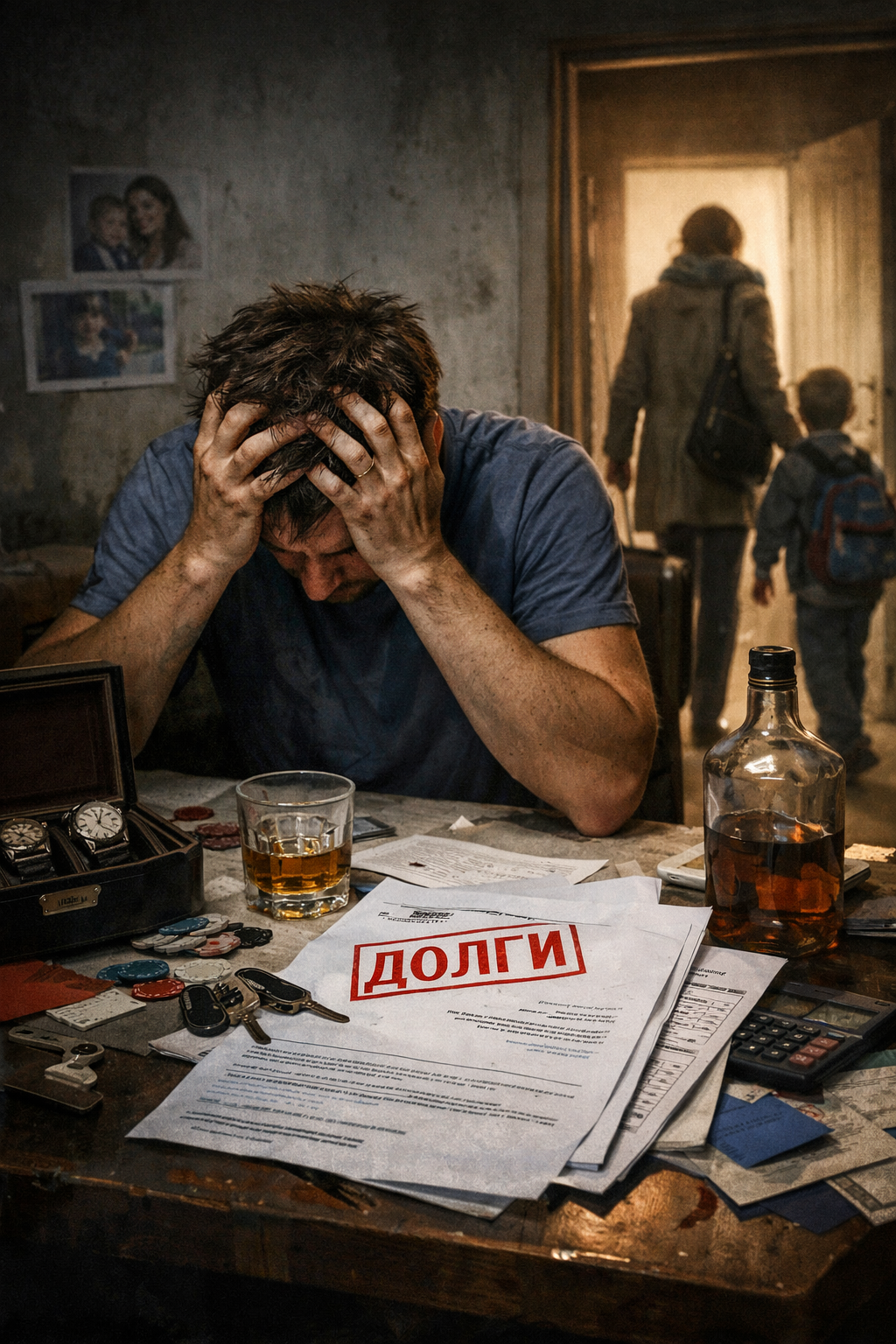 «Ты решил развестись? Тогда смотри, как рушится твоя жизнь»: она вышла — и оставила его с долгами, мамой и тишиной