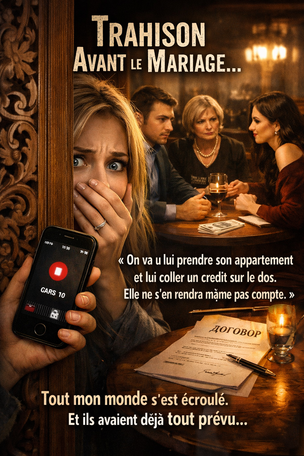 «Спрячься за ширму…» — прошептала официантка. А через пять минут я узнала, ЧТО готовят мне перед свадьбой 😲