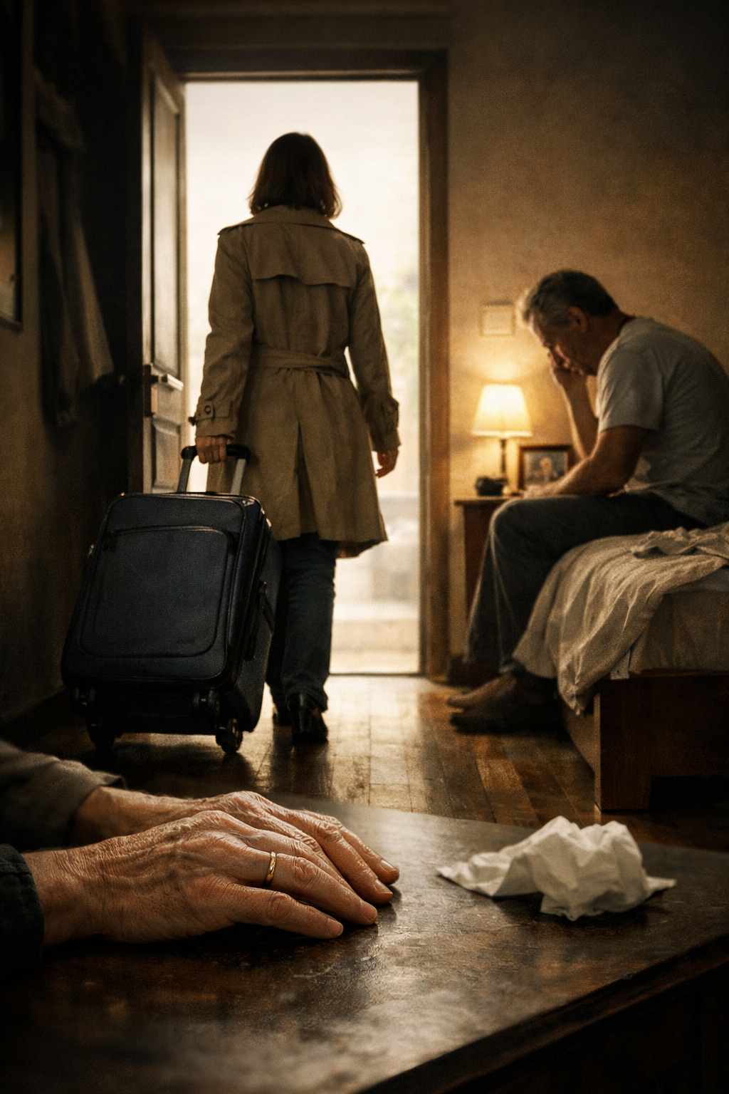 «Прибери свої старі руки!» — сказав він. Уночі я зробила так, що він це запам’ятає назавжди