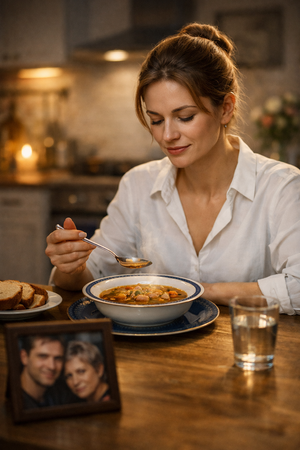«Свекровь плюнула в мой суп. Я размешала — и с улыбкой подвинула тарелку её сыну»