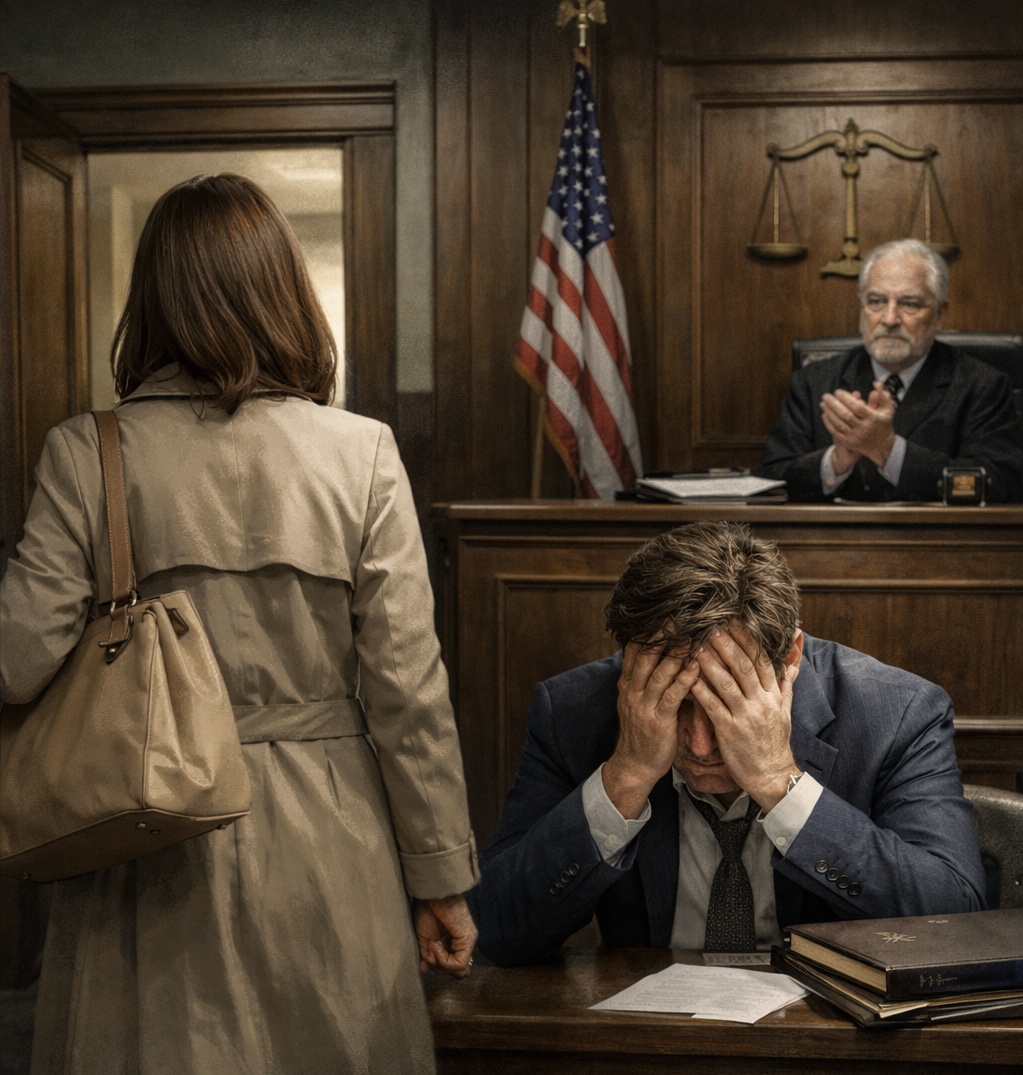 🔴 «Вона віддала йому ВСЕ… і саме тоді суддя зрозумів: це не поразка. Це — пастка»