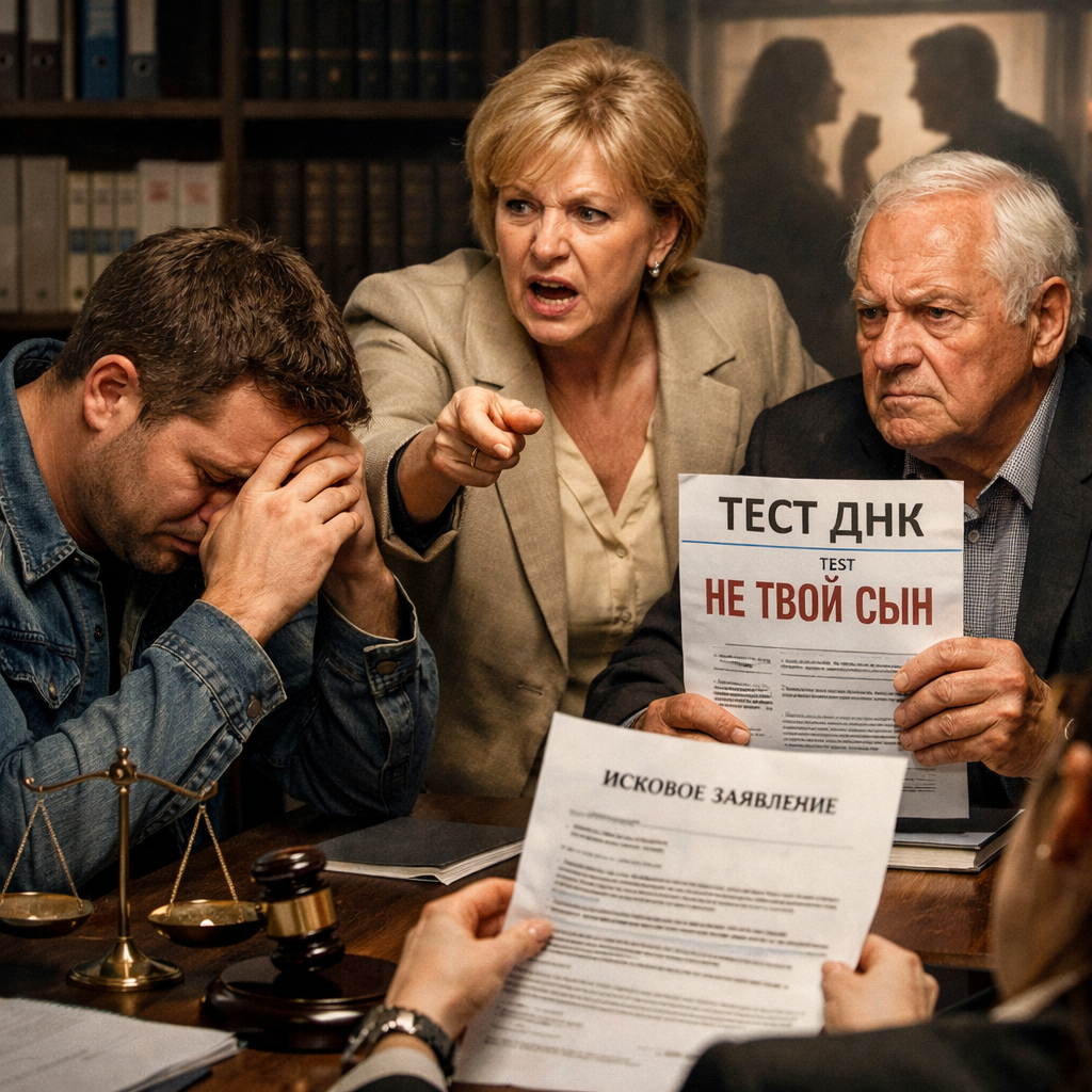 «ДНК показал 99,9%… а потом свекровь закричала: “ЭТО НЕ МОЖЕТ БЫТЬ!” — и я поняла, что тест был только началом»