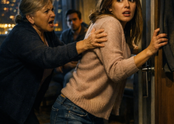 «Хватит цепляться за стены!» — свекровь выгнала меня из МОЕЙ квартиры… Но она не знала, что я уже держу в руках один документ