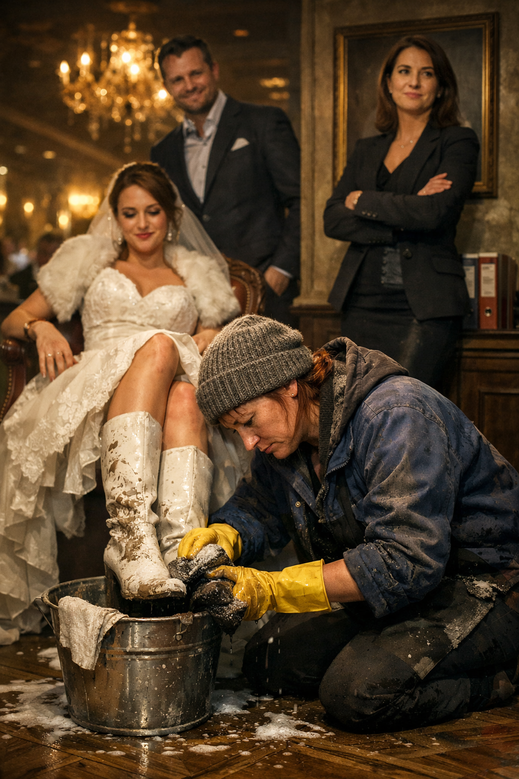 ОН ЗАСТАВИЛ УБОРЩИЦУ МЫТЬ САПОГИ СВОЕЙ НЕВЕСТЕ — И НЕ ЗНАЛ, ЧТО РЕСТОРАН УЖЕ НЕ ЕГО 🔥