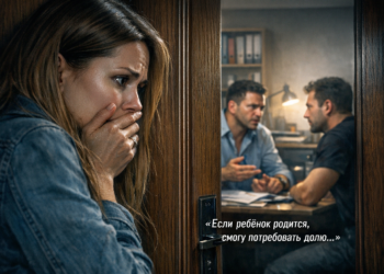 «Он хотел ребёнка… не ради любви»: я вошла без стука и услышала, как муж делит мою квартиру с братом