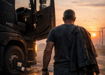 Они подрезали фуру… не зная, кто сидит за рулём