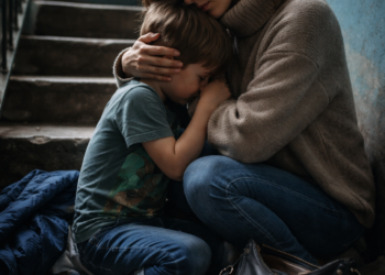 «Сын сидел на холодной лестнице. А взрослые в квартире делили чужую жизнь»