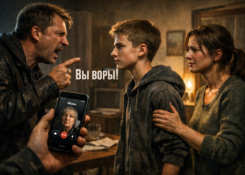 «Он кормил маму и сестру нашими деньгами… а сын однажды назвал их ворами вслух — и в квартире стало страшно тихо»