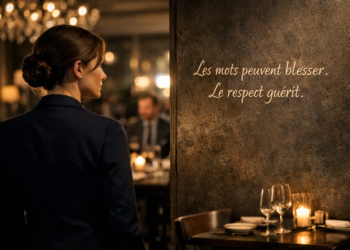 ВІН ГОВОРИВ ФРАНЦУЗЬКОЮ, ЩОБ ЇЇ ЗЛАМАТИ. АЛЕ ВОНА ВІДПОВІЛА ТАК, ЩО ЗАЛ ЗАСТИГ.