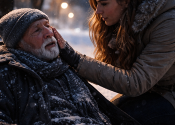 «Ти вже помер для нас»: дідусь замерзав у снігу… аж раптом тепла рука торкнулася його щоки — і він побачив ТЕ, що не вкладається в голову