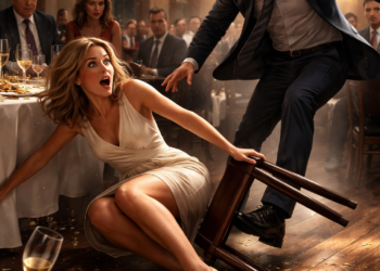 «Ты унизил меня при всех…» — сказал муж, выбивая стул. Но через 11 минут один звонок превратил его в дрожащего человека