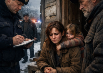 ОН ПУСТИЛ В ДОМ НЕЗНАКОМКУ С РЕБЁНКОМ В СНЕЖНУЮ НОЧЬ… А УТРОМ УВИДЕЛ НА СТОЛЕ ТО, ЧТО ПЕРЕВЕРНУЛО ЕГО ЖИЗНЬ