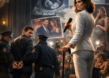 ОН ПОДНЯЛ БОКАЛ ЗА СВОЮ ЛЮБОВНИЦУ. ЖЕНА В КОЛЯСКЕ ПОДНЯЛА МИКРОФОН — И В ЗАЛЕ ПОГАС СВЕТ