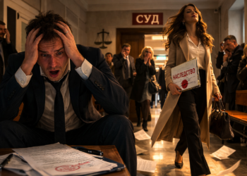 «Нищебродка? — прошипел он в коридоре суда… Но через двадцать минут именно его лицо стало серым, как стена за его спиной»