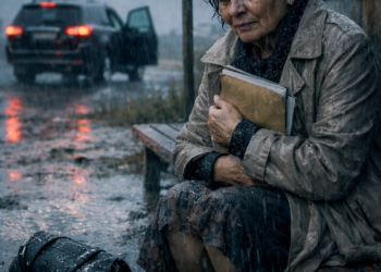 «ОН ВЫБРОСИЛ МАТЬ ПОД ЛИВЕНЬ… А ЧЕРЕЗ МЕСЯЦ СТОЯЛ НА КОЛЕНЯХ, КОГДА УЗНАЛ, КОМУ ОНА ОТДАЛА СВОЁ СЕРДЦЕ»