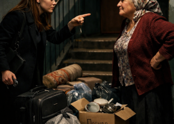 «Это моя квартира». Свекровь выгнала меня на лестницу… но через десять минут пожалела, что вообще открыла рот