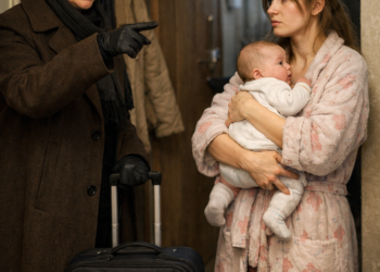 «Чемоданы в руки и к матери!» — приказала свекровь. Но через час она узнает, чья это квартира на самом деле…