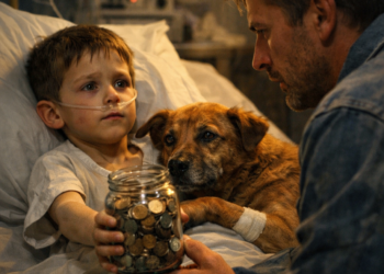 Мальчик с банкой мелочи протянул мне свою последнюю просьбу… но я и представить не мог, чьим сыном он окажется на самом деле