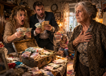 «Ти ж у нас на всьому готовому…» — прошипіла невістка, не знаючи, що стара металева коробка ховає не тільки гроші, а й кінець їхнього спокійного життя