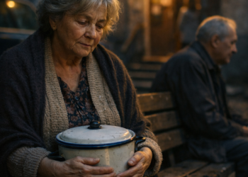 ДВА ГОДА ОНА НОСИЛА ЕМУ ГОРЯЧИЙ БУЛЬОН… А ПОТОМ УЗНАЛА, ЧТО ОН КАЖДОЕ ВОСКРЕСЕНЬЕ ВЫЛИВАЛ ЕГО В РАКОВИНУ. НО ПРАВДА, КОТОРУЮ ОН СКАЗАЛ НА ЛАВОЧКЕ, ОКАЗАЛАСЬ СТРАШНЕЕ И БОЛЬНЕЕ ЛЮБОГО ОБМАНА…