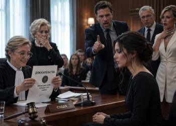 «Он прошептал: “Ты уйдёшь ни с чем”… Но конверт на столе суда уничтожил их всех»