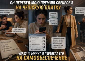 Он украл мою премию для своей матери. Через 14 минут я отключила ему жизнь