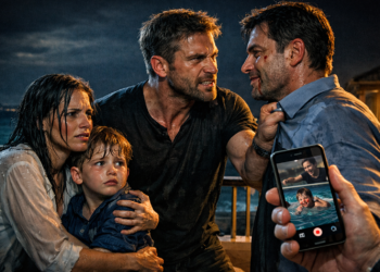 ОН СМЕЯЛСЯ, КОГДА ЕГО СЫН ТОНУЛ… НО ОН НЕ ЗНАЛ, ЧЬЮ ЖЕНУ УНИЖАЛ