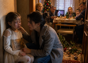 «Я ВЕРНУЛАСЬ ЗА ДОЧЕРЬЮ НА НОВЫЙ ГОД… А УВИДЕЛА НА ЕЁ ЛБУ СЛОВО, КОТОРОЕ УБИЛО ВО МНЕ ДОЧЬ»