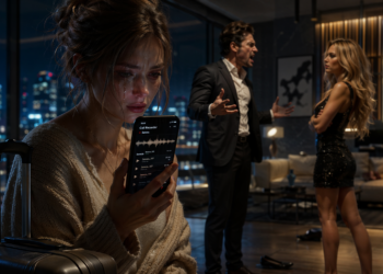 ОН ВЫБРОСИЛ МЕНЯ КАК МУСОР… НО ОН ЗАБЫЛ, ЧТО В МОЁМ ТЕЛЕФОНЕ — ЕГО ПРИГОВОР