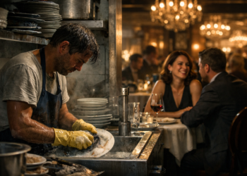 «— СКИДЫВАЙ ДЕНЬГИ, НАС СЕЙЧАС ВЫВЕДУТ!»… Но он ещё не понял, что дверь уже захлопнулась — и не в его пользу