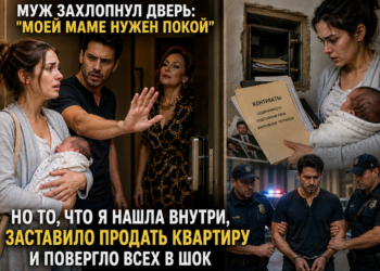 🔥 «Я СТОЯЛА ПОД СВОЕЙ ДВЕРЬЮ С РЕБЕНКОМ НА РУКАХ… А ВНУТРИ МОЕЙ КВАРТИРЫ УЖЕ ЖИЛА ЧУЖАЯ ЖИЗНЬ» 🔥