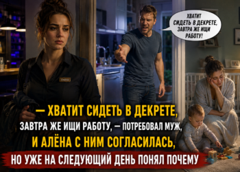 «Ты сам отправил меня работать»: муж хотел наказать жену декретом, но уже через месяц боялся открыть дверь