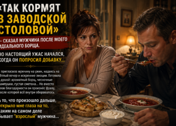 «Так кормят в заводской столовой…» — сказал мужчина после моего идеального борща. Но настоящий ужас начался, когда он попросил добавку
