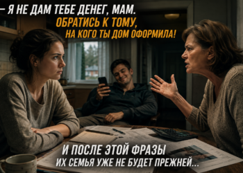 «— Денег не дам. Иди к тому, кому отдала дом!» — дочь сказала всего одну фразу, и семейная тайна начала разрушать всё вокруг
