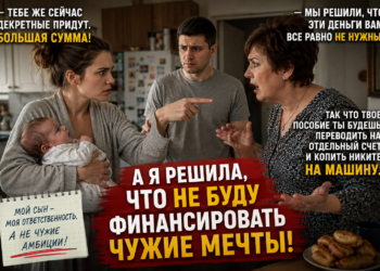 «ТЫ РОДИЛА — ЗНАЧИТ, ТЕПЕРЬ ОБЯЗАНА КОРМИТЬ ЧУЖОГО СЫНА» — прошептала свекровь… Но через час она уже стучала в закрытую дверь и плакала