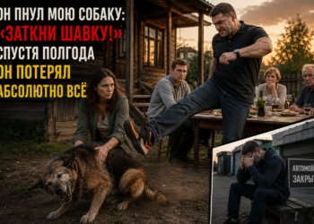«Пни собаку — и потеряешь всё». Он смеялся над старой овчаркой при всей семье. Через полгода люди отворачивались, когда слышали его имя
