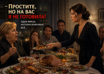 «— На вас я не готовила…» — одна фраза невестки заставила свекровь уронить вилку прямо в салат