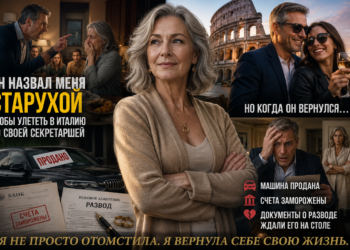 «ОН НАЗВАЛ МЕНЯ СТАРУХОЙ И УЛЕТЕЛ В РИМ С ЛЮБОВНИЦЕЙ. НО КОГДА ВЕРНУЛСЯ — У НЕГО НЕ ОСТАЛОСЬ НИ МАШИНЫ, НИ ДЕНЕГ, НИ ДОМА»
