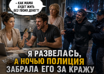 «— КАК МАМА БУДЕТ ЖИТЬ БЕЗ ТВОИХ ДЕНЕГ?! — орал муж.