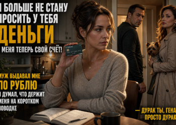 «У меня теперь свой счёт»: муж держал её на рубле, пока не понял, что потерял власть навсегда