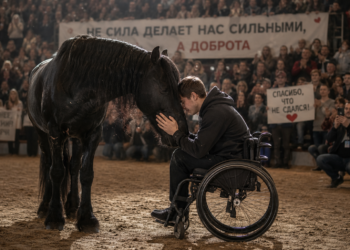 «КОНЬ, КОТОРОГО ЛОМАЛИ БОГАТЫЕ, ОПУСТИЛ ГОЛОВУ ПЕРЕД ПАРНЕМ В ИНВАЛИДНОЙ КОЛЯСКЕ… А ЧЕРЕЗ МИНУТУ ВЕСЬ КЛУБ УЖЕ НЕ МОГ СМОТРЕТЬ ЕМУ В ГЛАЗА»