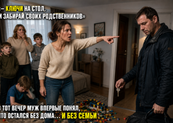 «— Ключи на стол. И забирай своих родственников». В тот вечер муж впервые понял, что остался без дома… и без семьи