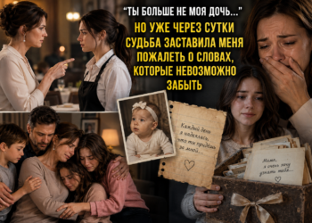 «Ты больше не моя дочь…» — прошептала я. Но уже через сутки судьба заставила меня пожалеть о словах, которые невозможно забыть