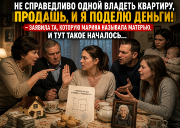 «— Продай квартиру. Одной тебе столько не нужно…» — сказала женщина, которую Марина много лет называла матерью. Но через неделю вся семья умоляла её о прощении…