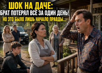 ШОК НА ДАЧЕ: БРАТ ПОТЕРЯЛ ВСЁ ЗА ОДИН ДЕНЬ. НО ЭТО БЫЛО ЛИШЬ НАЧАЛО ПРАВДЫ…