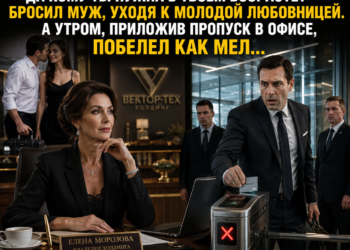 «ОН НАЗВАЛ ЕЁ СТАРОЙ И УШЁЛ К МОЛОДОЙ. А УТРОМ ЕГО ПРОПУСК В ОФИСЕ ЗАГОРЕЛСЯ КРАСНЫМ»