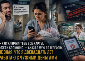 «Я ЗАБЛОКИРОВАЛ ТЕБЕ ВСЕ КАРТЫ. РОЖАЙ СПОКОЙНО», — СКАЗАЛ МУЖ. ОН НЕ ЗНАЛ, ЧТО ДВЕНАДЦАТЬ ЛЕТ Я РАБОТАЛА С ЧУЖИМИ ДЕНЬГАМИ…