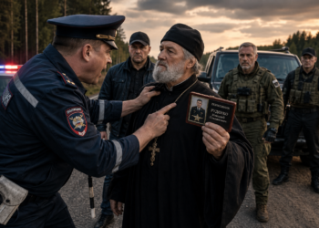 Когда гаишник сорвал крест со священника, он не знал, кто стоит перед ним